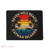 Seven Mile Beach Souvenir Cayman Islands Reminder Mousepad thumb 0