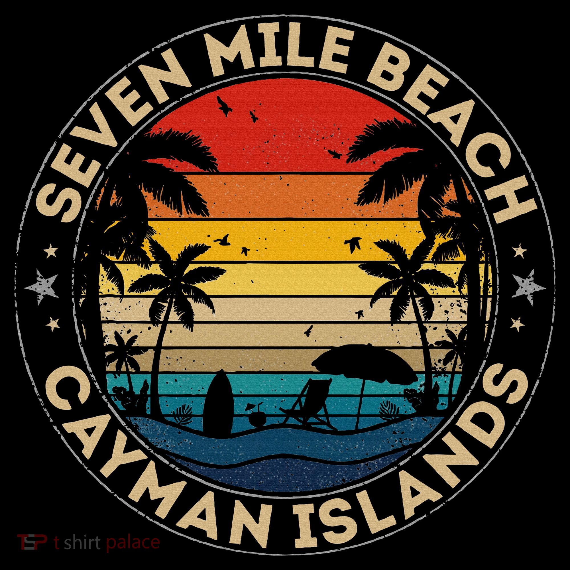 Seven Mile Beach Souvenir Cayman Islands Reminder Mousepad