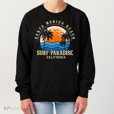 Santa Monica Beach California Women's Sweatshirt