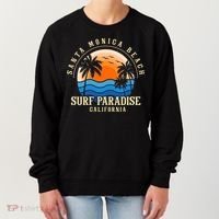 Santa Monica Beach California Women's Sweatshirt thumb 0