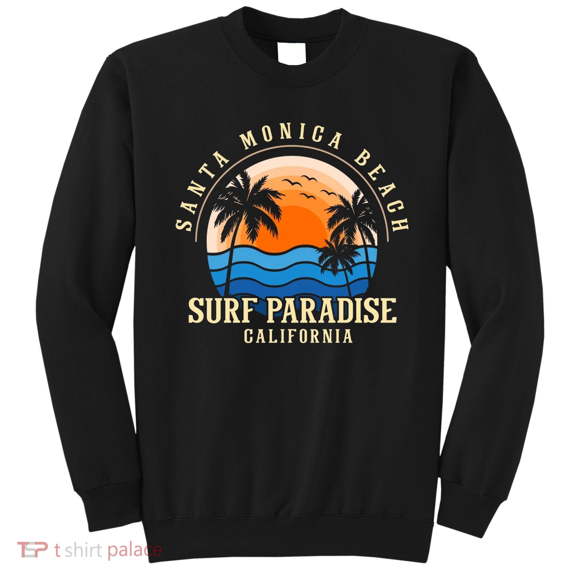 Santa Monica Beach California Sweatshirt