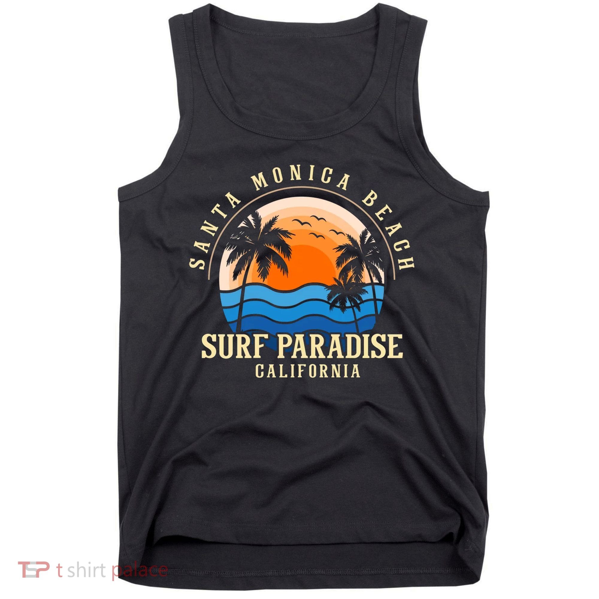 Santa Monica Beach California Tank Top