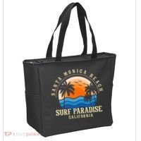 Santa Monica Beach California Tote Bag thumb 2