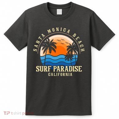 Santa Monica Beach California T-Shirt