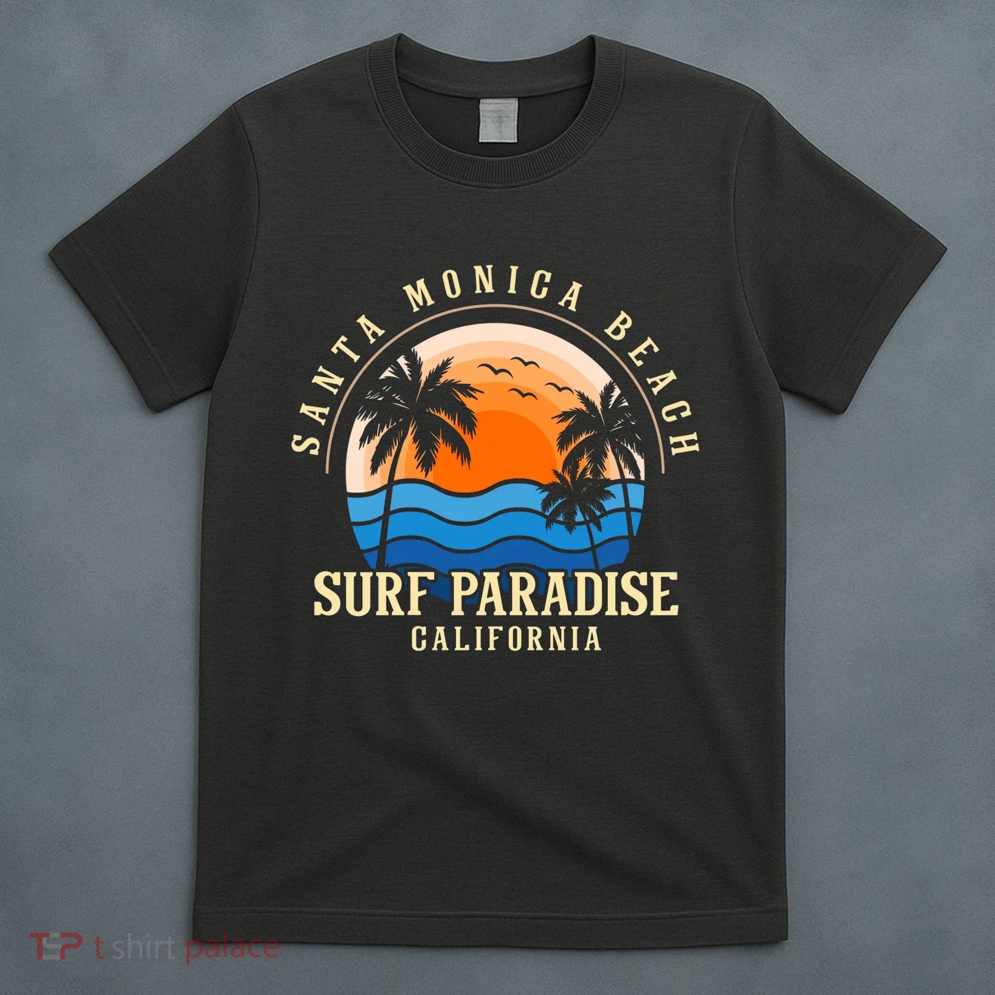 Santa Monica Beach California T-Shirt