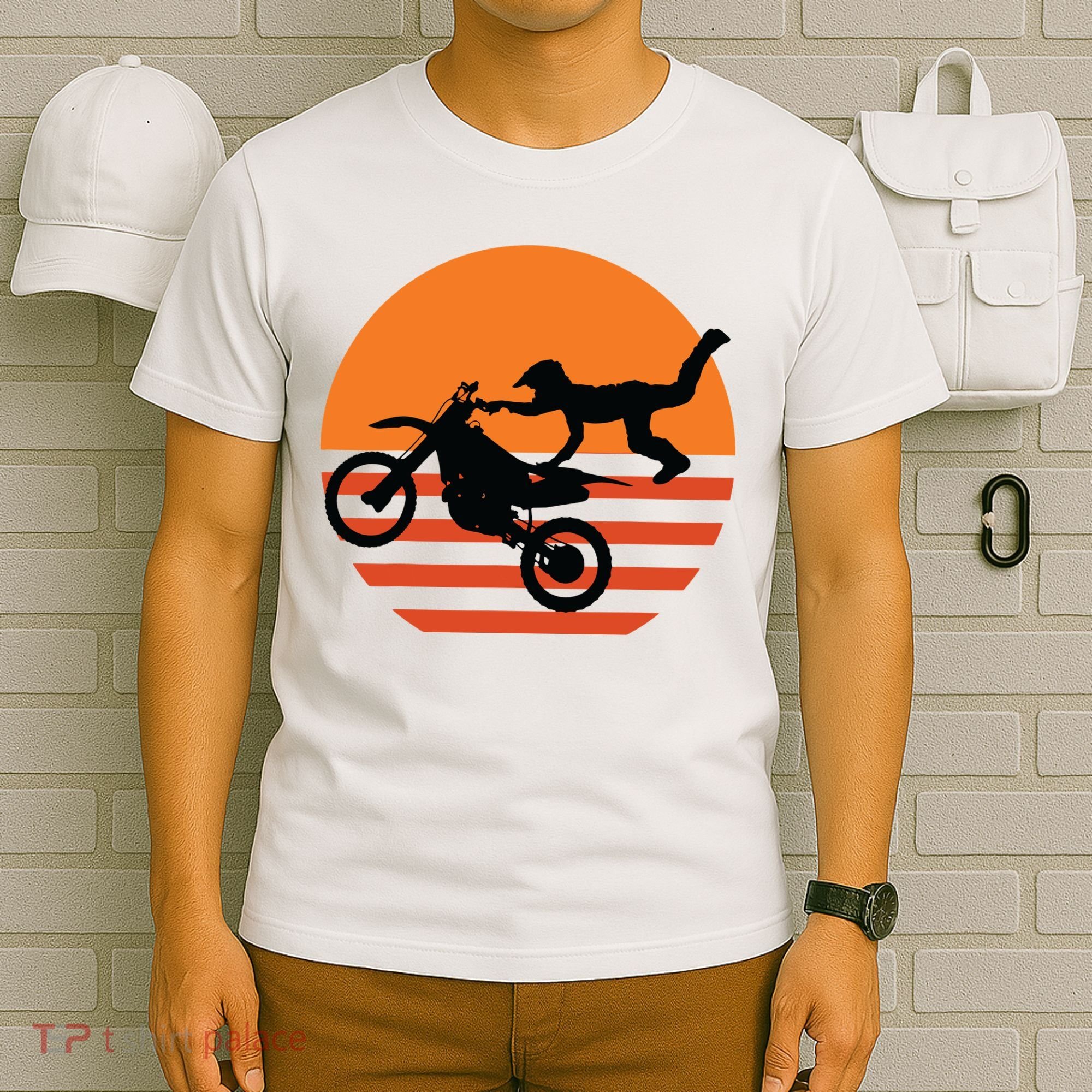 Supercross Motocross Brap Dirt Bike Rider Tee T-Shirt