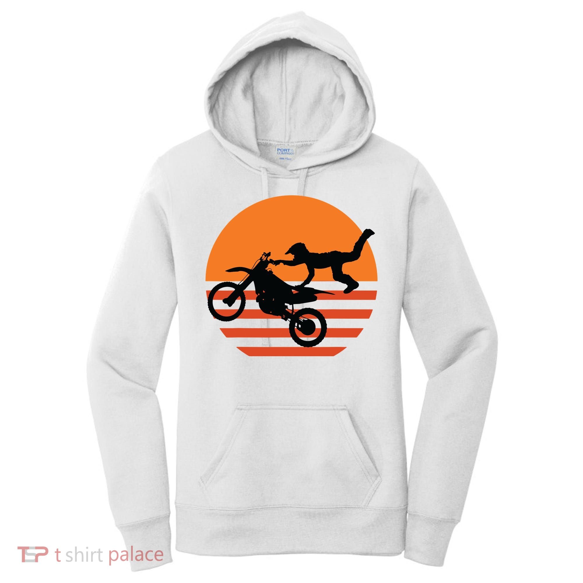 Supercross Motocross Brap Dirt Bike Rider Tee Women's Hoodie