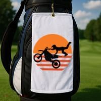 Supercross Motocross Brap Dirt Bike Rider Tee Golf Towel thumb 2