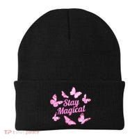 Stay Magical Butterfly Cute Gift Beanie thumb 0