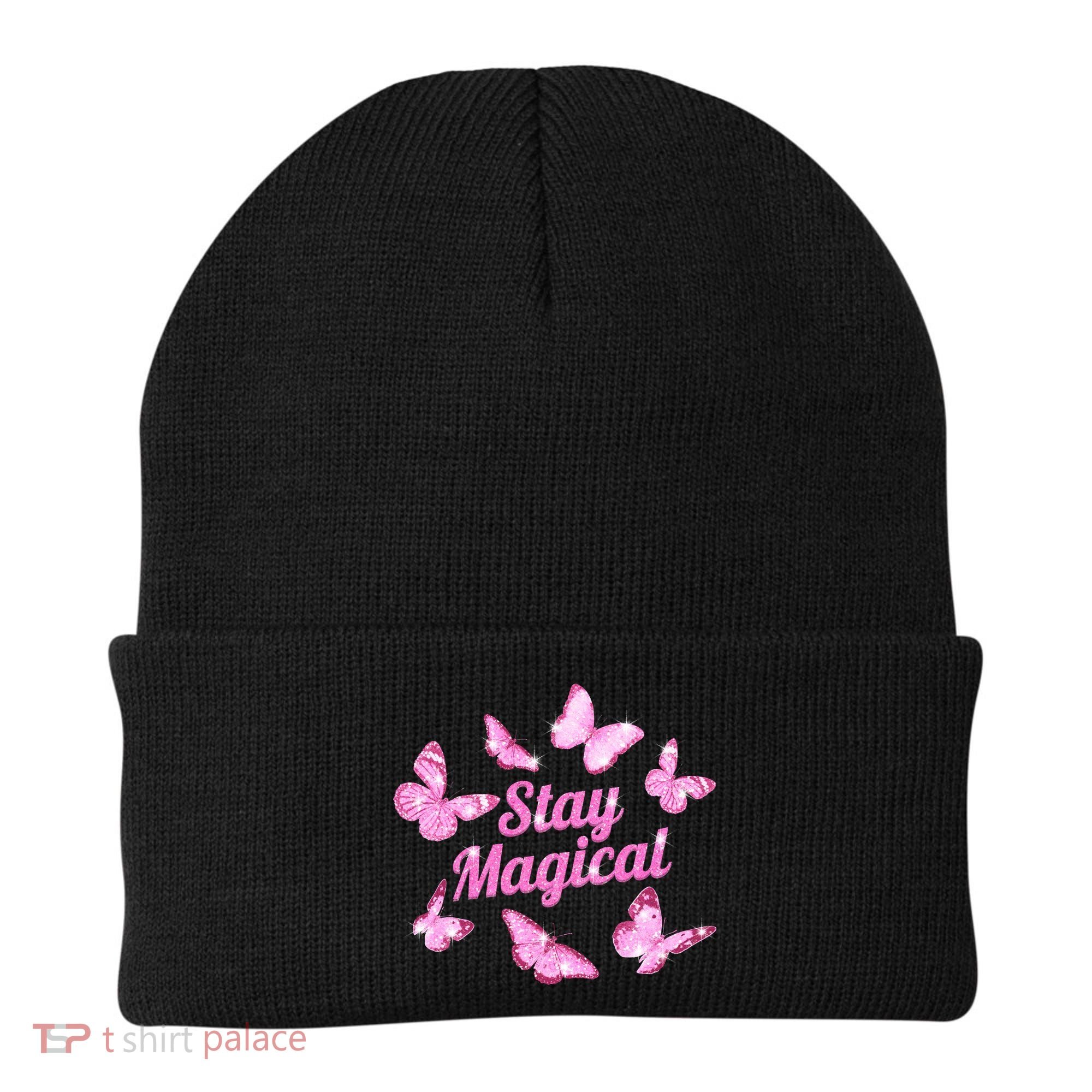 Stay Magical Butterfly Cute Gift Beanie