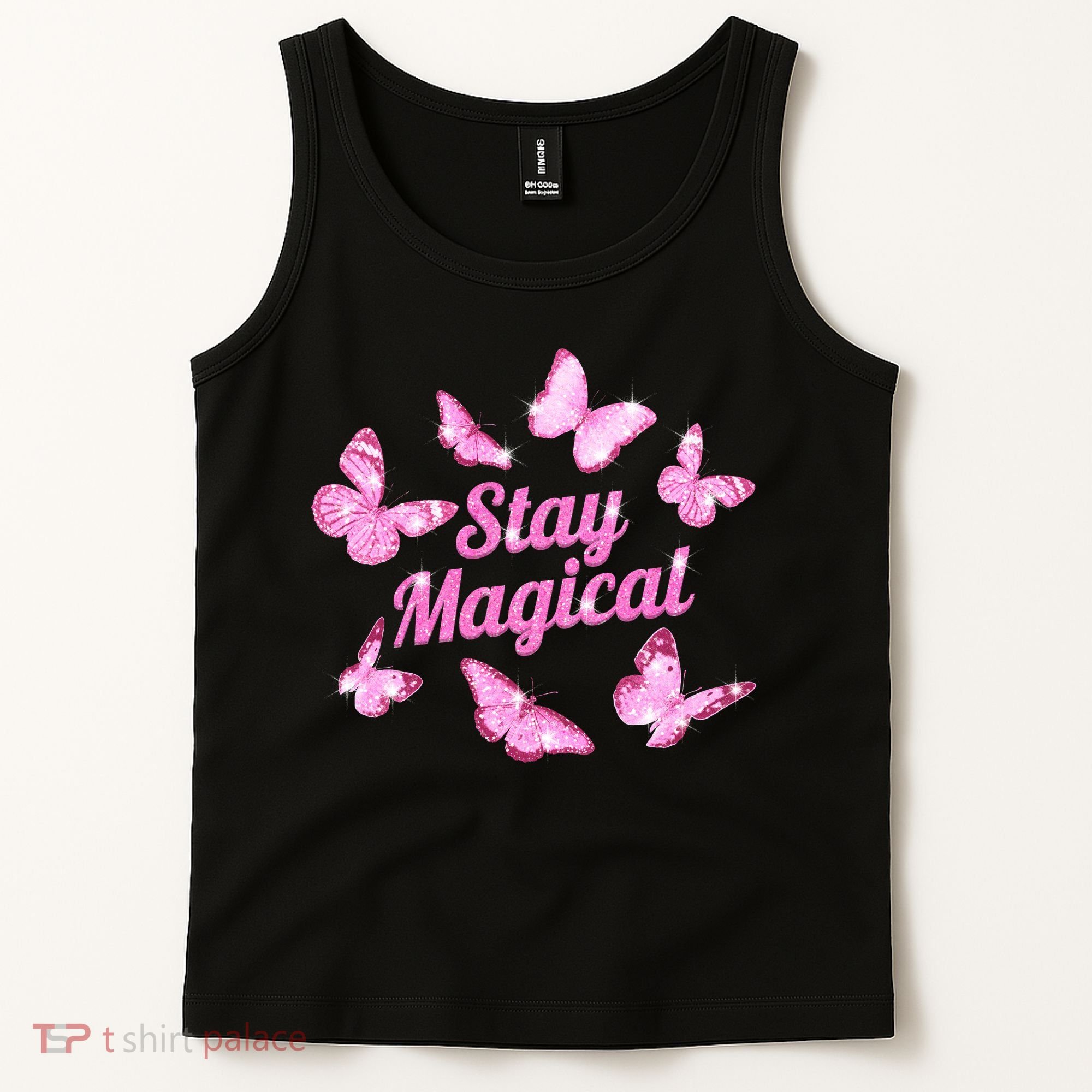 Stay Magical Butterfly Cute Gift Tank Top