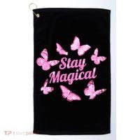 Stay Magical Butterfly Cute Gift Golf Towel thumb 0