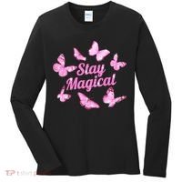 Stay Magical Butterfly Cute Gift Women's Long Sleeve Shirt thumb 0