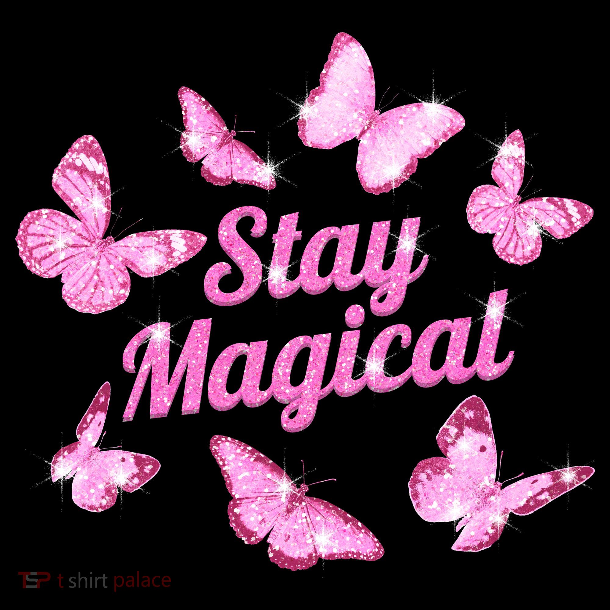 Stay Magical Butterfly Cute Gift Kids Sweatshirt