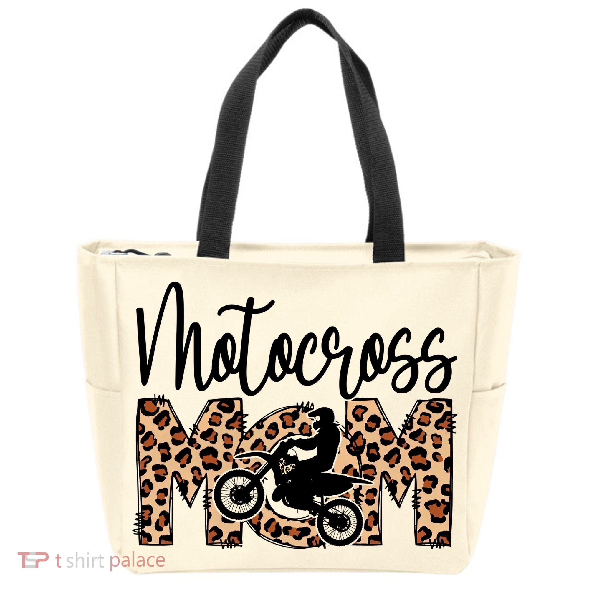 Sports Mom Motocross Tote Bag