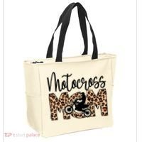 Sports Mom Motocross Tote Bag thumb 2