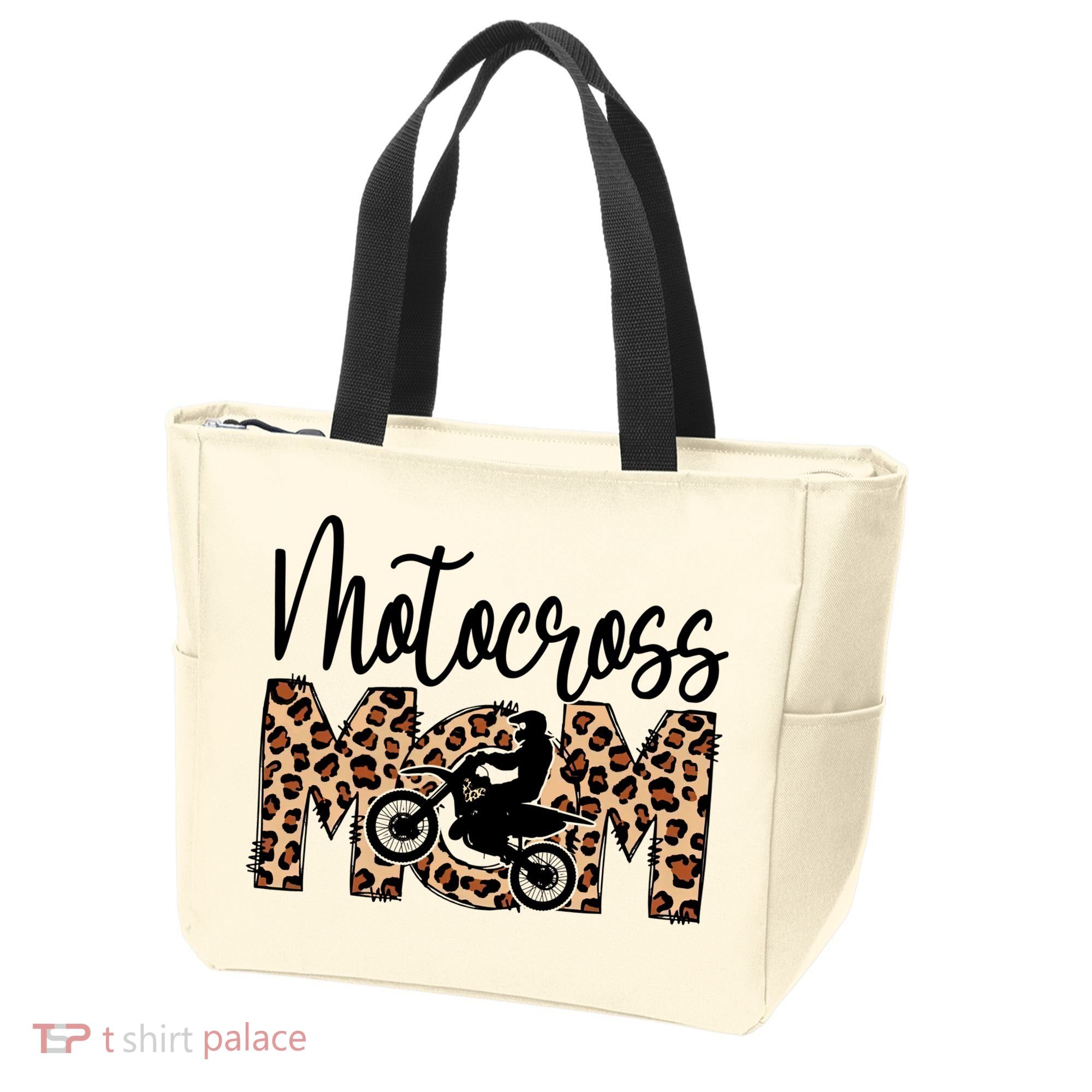Sports Mom Motocross Tote Bag