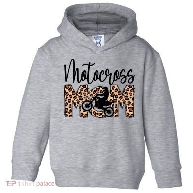 Sports Mom Motocross Toddler Hoodie