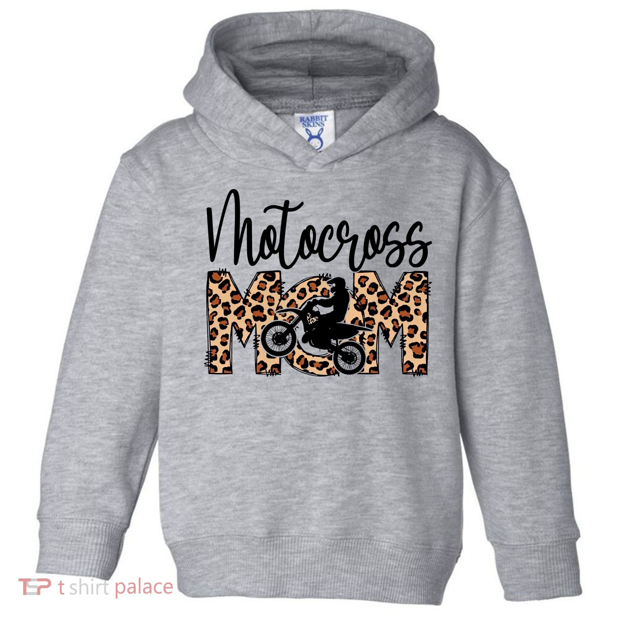 Sports Mom Motocross Toddler Hoodie
