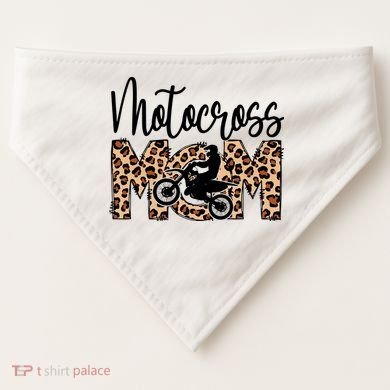 Sports Mom Motocross USA-Made Doggie Bandana