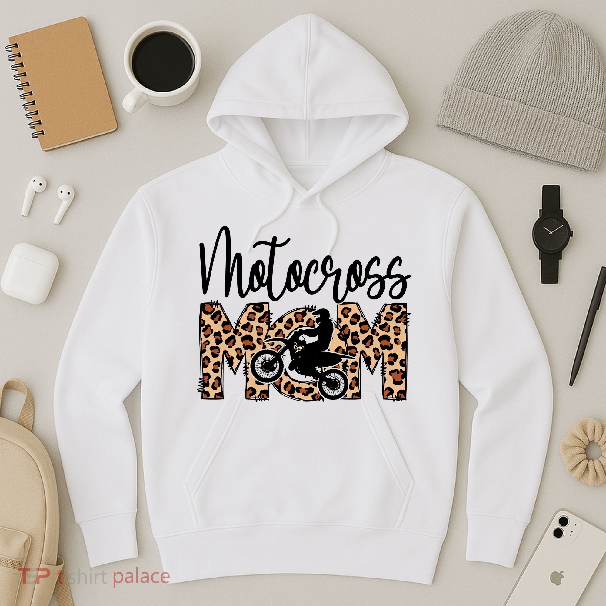 Sports Mom Motocross Hoodie