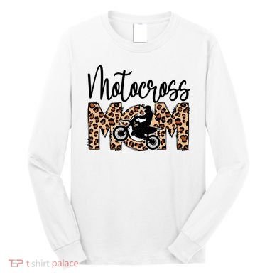 Sports Mom Motocross Long Sleeve Shirt
