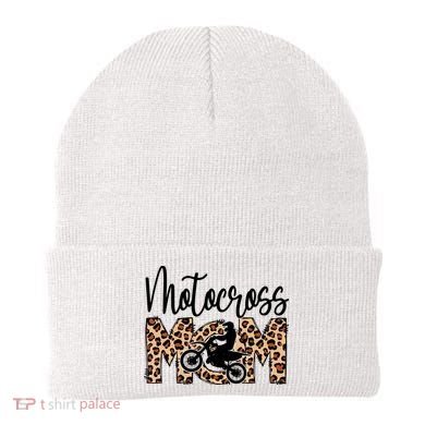 Sports Mom Motocross Beanie