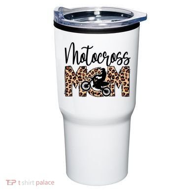 Sports Mom Motocross Tumbler