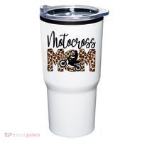 Sports Mom Motocross Tumbler thumb 0