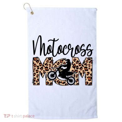 Sports Mom Motocross Golf Towel
