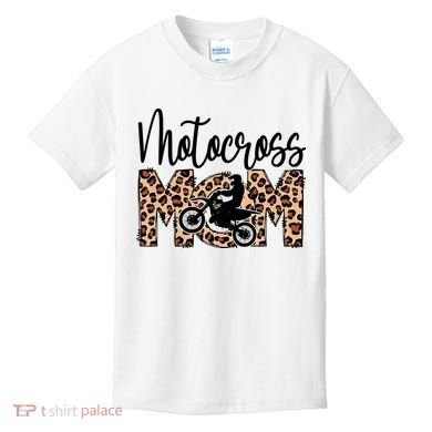 Sports Mom Motocross Kids T-Shirt