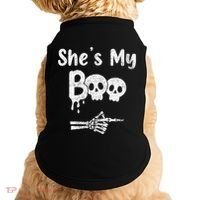 She’S My Boo Skull Face Doggie Tank thumb 0