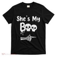 She’S My Boo Skull Face T-Shirt thumb 0