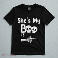 She’S My Boo Skull Face T-Shirt thumb 5