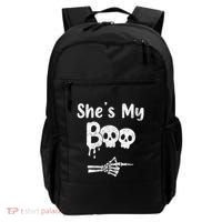 She’S My Boo Skull Face Backpack thumb 0