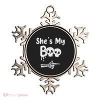 She’S My Boo Skull Face Ornament thumb 0