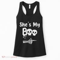 She’S My Boo Skull Face Women's Tank Top thumb 0