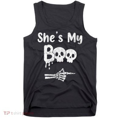 She’S My Boo Skull Face Tank Top