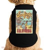Santa Monica Beach California Doggie Tank thumb 0