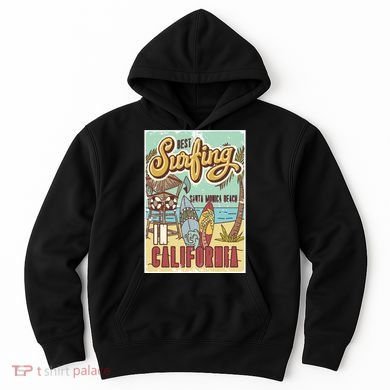 Santa Monica Beach California Hoodie