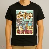 Santa Monica Beach California T-Shirt thumb 3