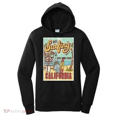 Santa Monica Beach California Women's Hoodie