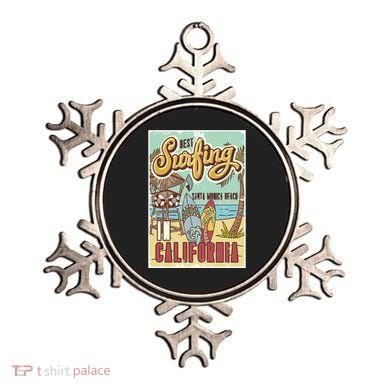 Santa Monica Beach California Ornament