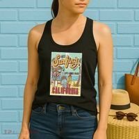 Santa Monica Beach California Women's Tank Top thumb 2