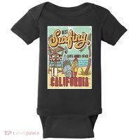 Santa Monica Beach California Baby Bodysuit thumb 0