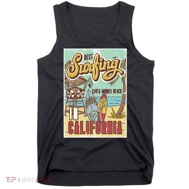 Santa Monica Beach California Tank Top