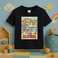 Santa Monica Beach California Toddler T-Shirt thumb 3