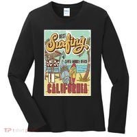 Santa Monica Beach California Women's Long Sleeve Shirt thumb 0