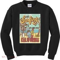 Santa Monica Beach California Kids Sweatshirt thumb 0