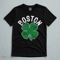 Shamrock Massachusetts Boston ST PATRICKS DAY Irish Green T-Shirt thumb 5